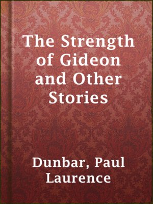cover image of The Strength of Gideon and Other Stories